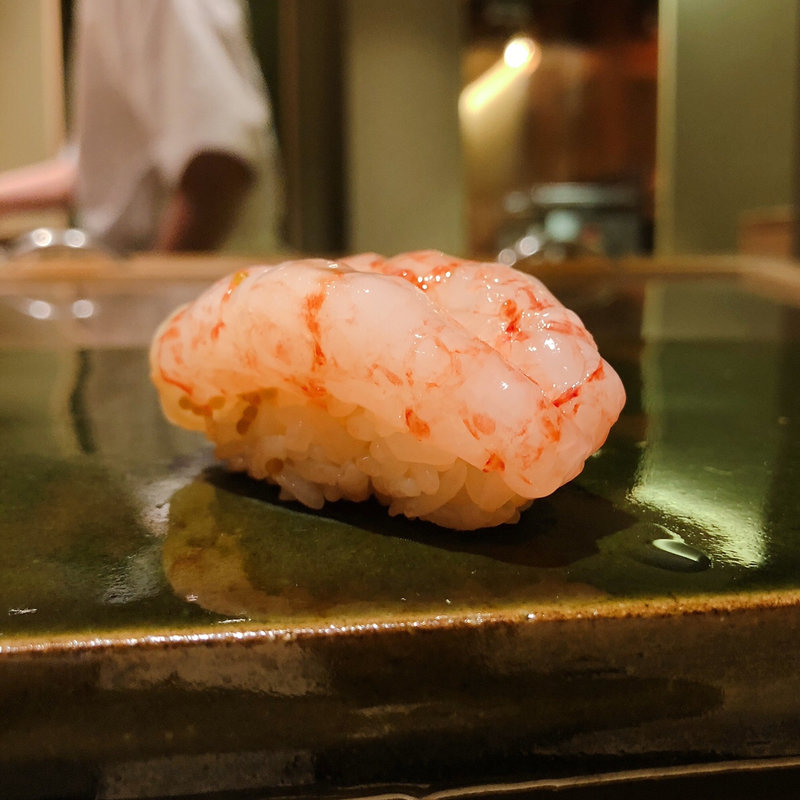 シマエビの握り(すし晴)