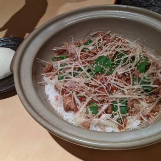 ブラータチーズ炊き込みご飯(焼鳥チキウ)