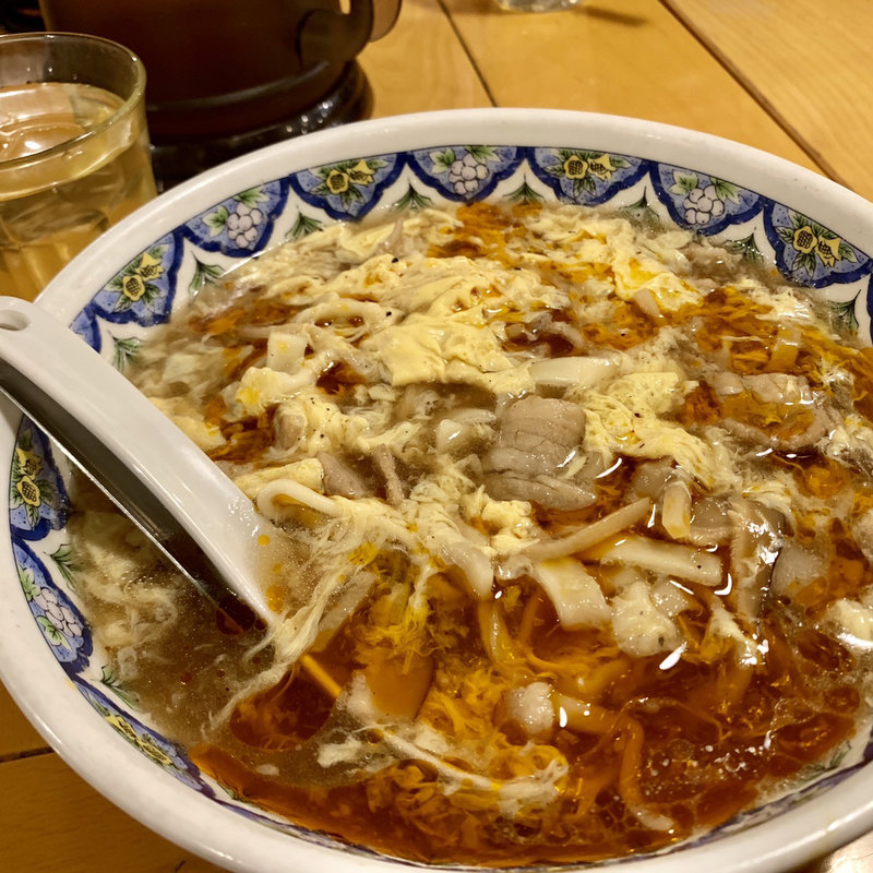スーラータンメン(中国ラーメン 揚州商人 池袋西口店)