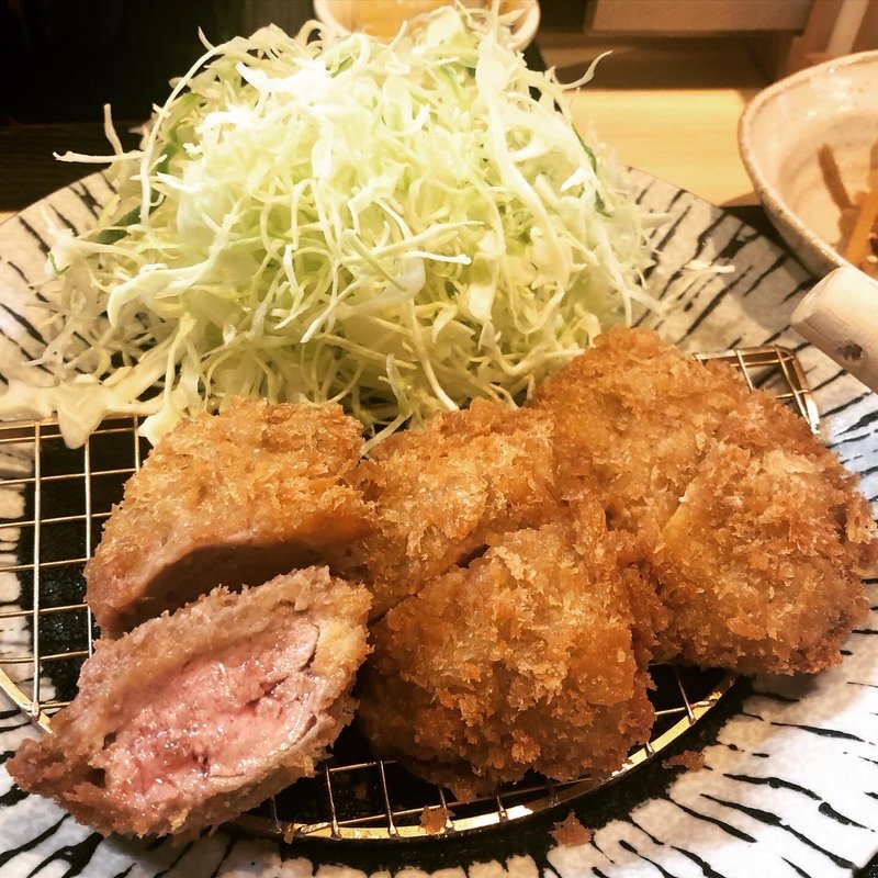 上ヒレカツランチ(井のかわず)