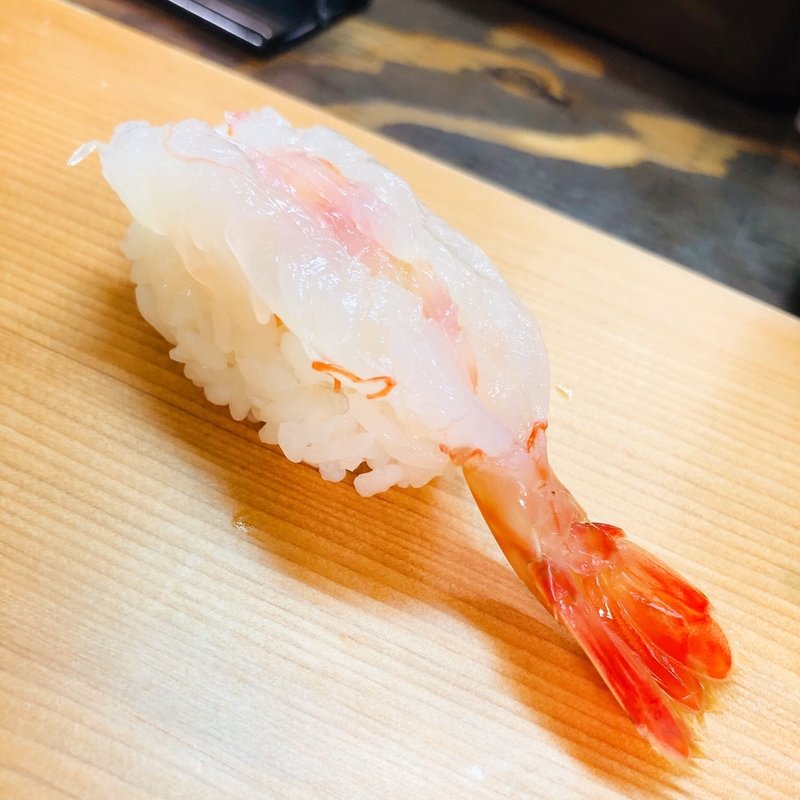 ボタンエビ(すし　雅)