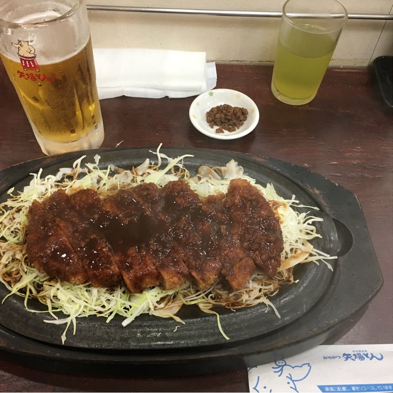 鉄板みそかつ(矢場とん エスカ店)