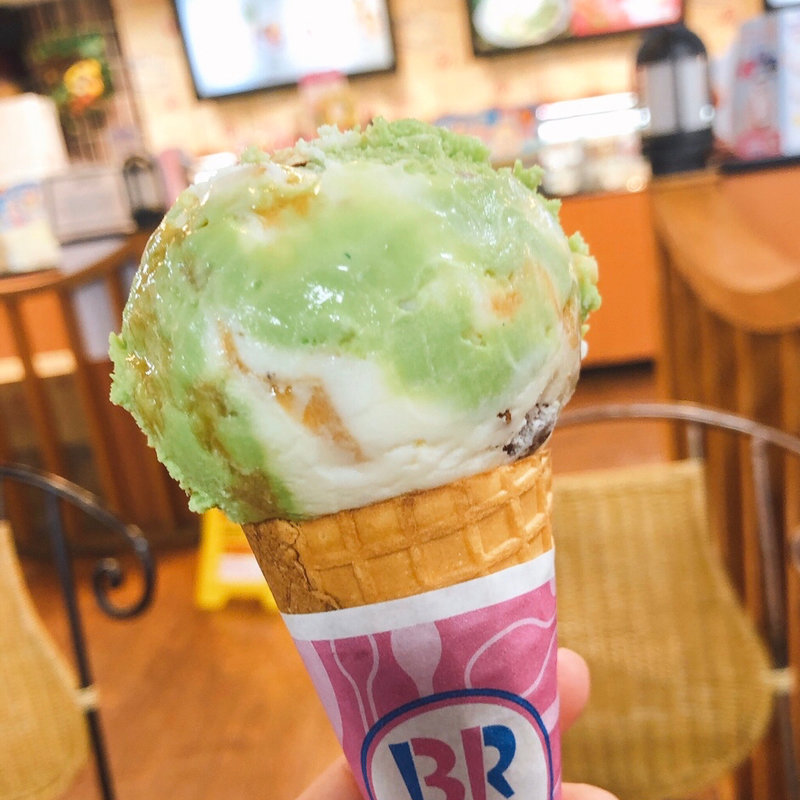 クイーン オブ ナッツ ピスタチオ(サーティワンアイスクリーム 福岡新天町店)