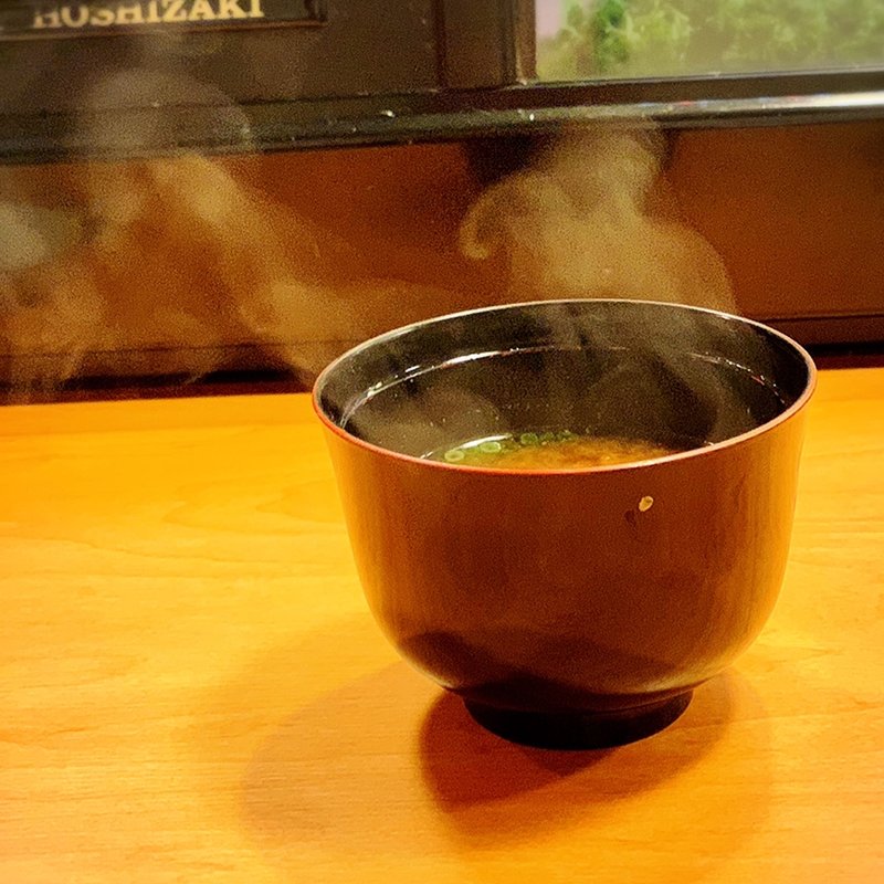 味噌汁(鮨乃家かわごえ )