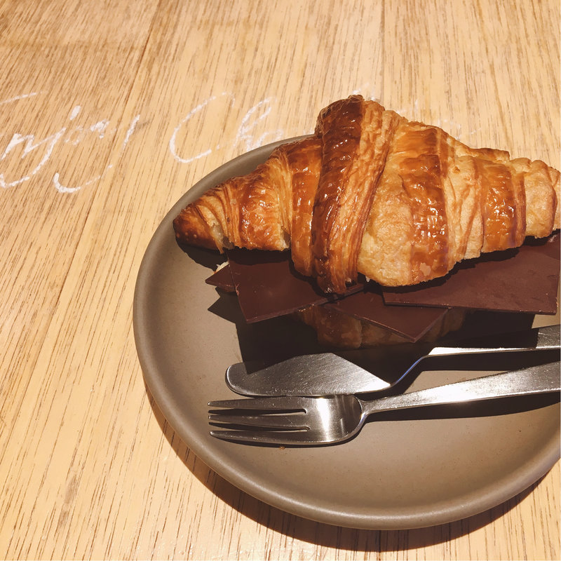 ダンデライオン・チョコレート・クロワッサン(ダンデライオン チョコレート 鎌倉店)