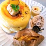 絶品焼き芋!のパンケーキ～熊野農園安納芋『こがね』～