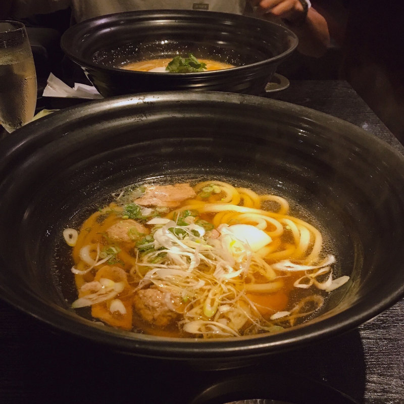 鴨のおうどん(麺匠の心つくし つるとんたん 新宿店)