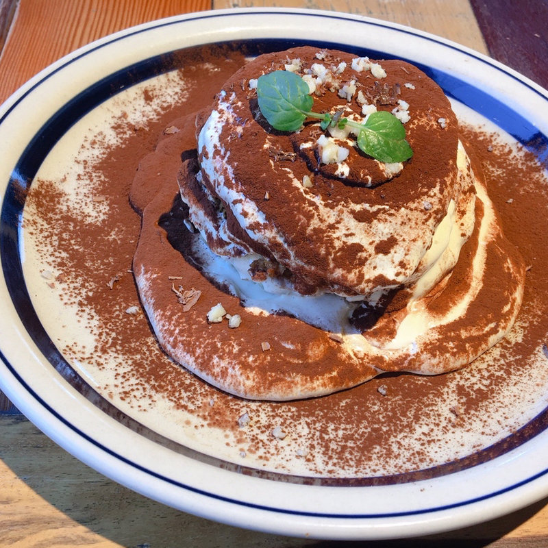 ティラミスパンケーキ(コナズ珈琲 つくば研究学園店)
