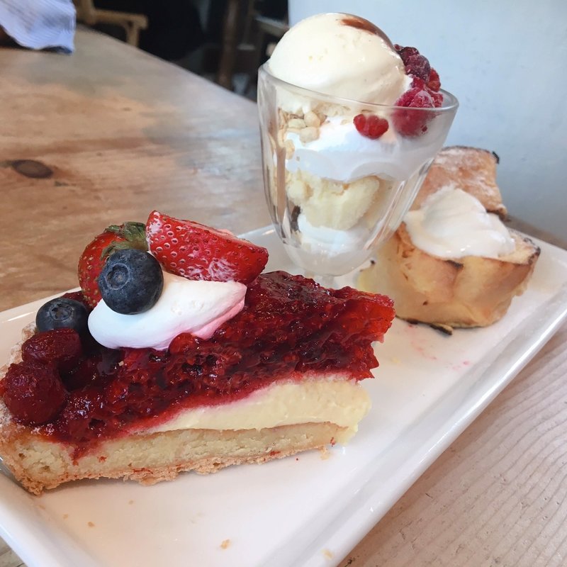 赤いベリーのタルト(サンデーブランチ 下北沢店)