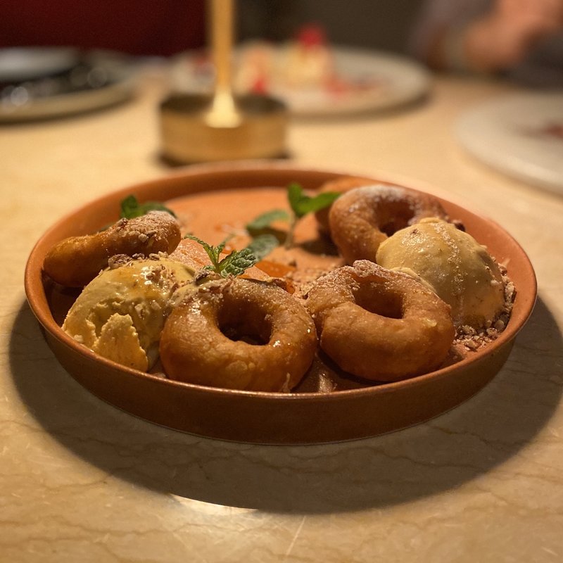 ピカロネスとルクマのアイス(ALAN modern peruvian ＆ open bar)