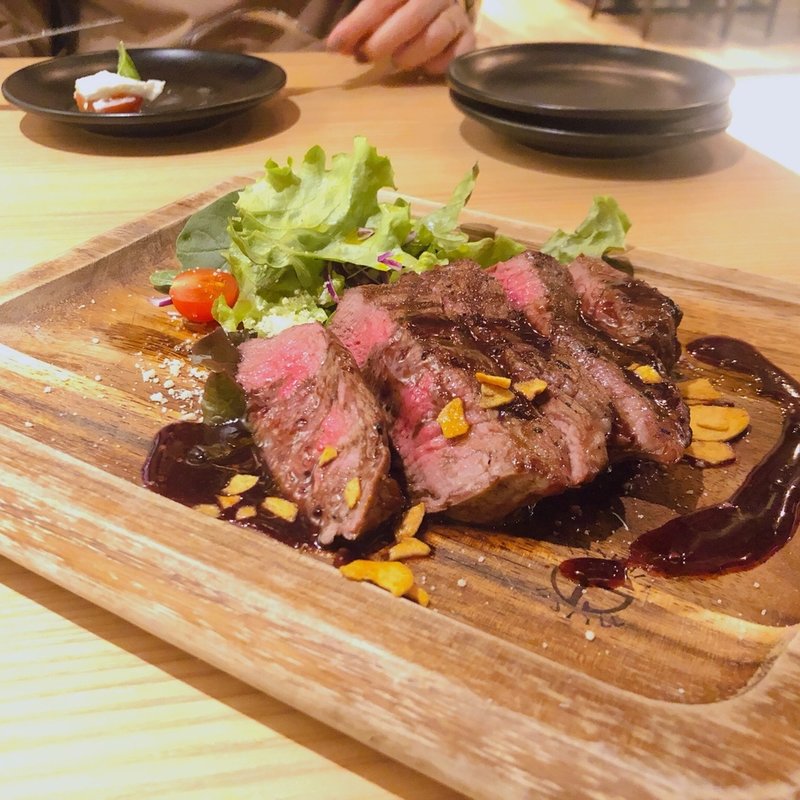 国産牛フィレのタリアータ(eplus LIVING ROOM CAFE＆DINING)