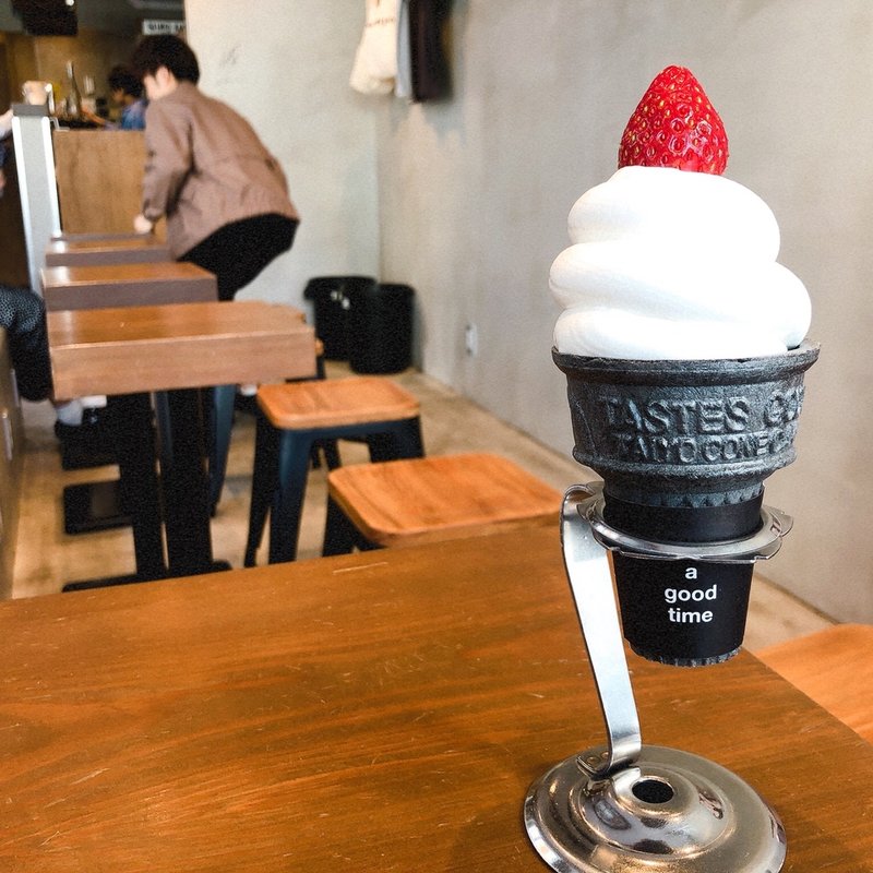 ソフトクリーム 生クリームミルク(DAIMYO SOFTCREAM 鎌倉)