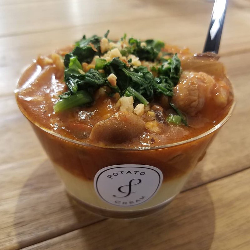 ポークラグーソースポテトクリーム(Potato Cream / potato cream よる)