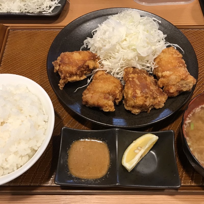 から揚げ定食(から好し)