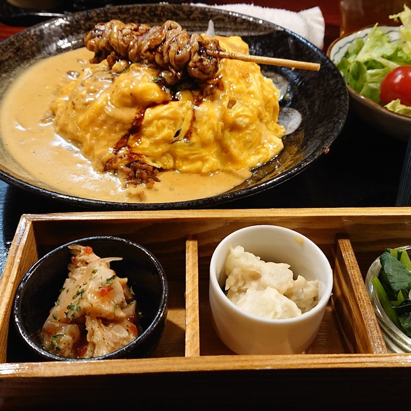 オムライス御膳(米の花)