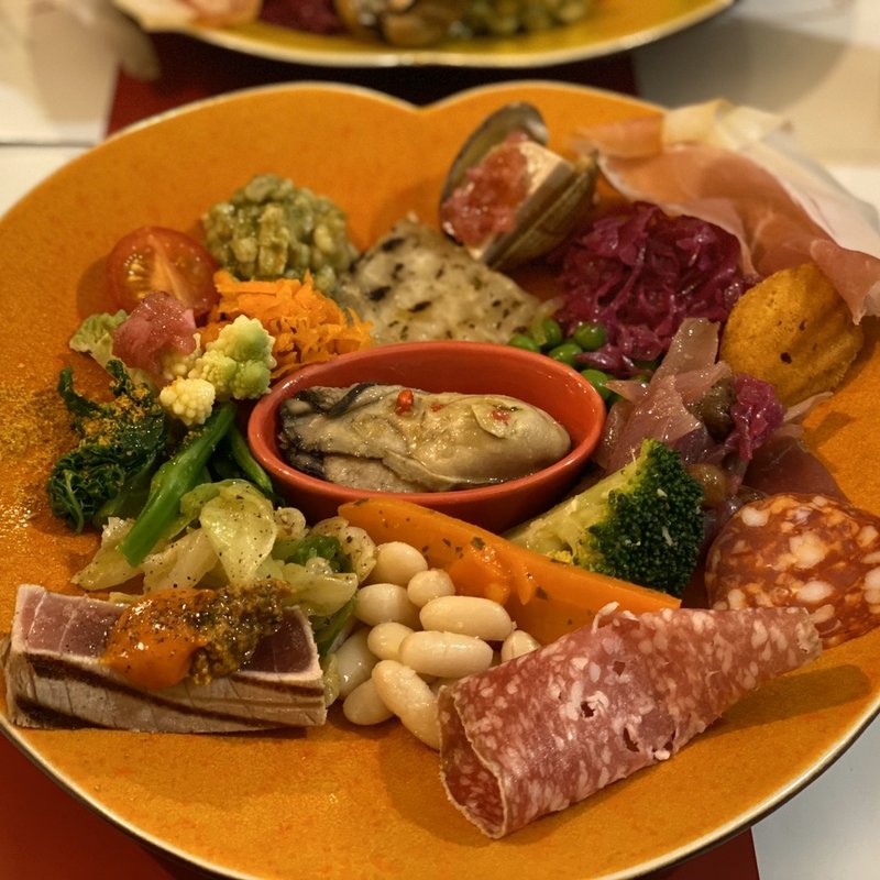 前菜の盛り合わせ(ペルテ)