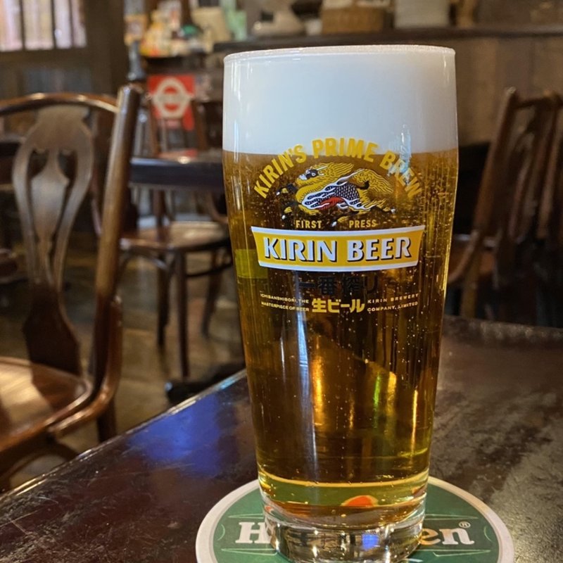 キリン 一番搾り(ブルドッグ 銀座 クラフトビール World Beer Pub＆Foods)