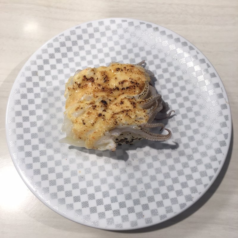 いかげそ明太マヨ炙り(魚べい 名古屋守山店)