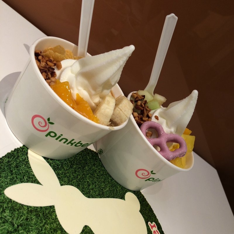 フローズンヨーグルト レギュラー(ピンクベリー ヴィーナスフォート店 （Pinkberry）)