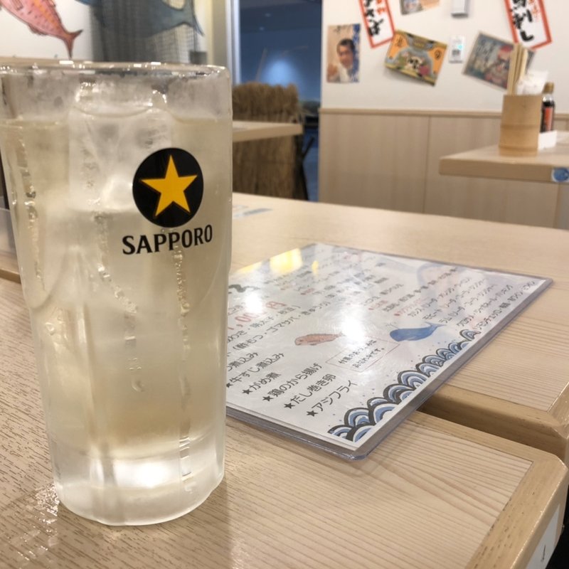 ハイボール(九州産直角打ち しらすくじら 福岡空港店)