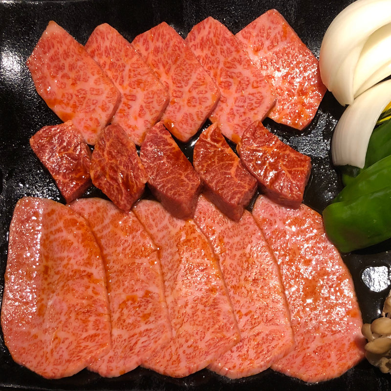 赤身盛り合わせ(利花苑 大名本店)