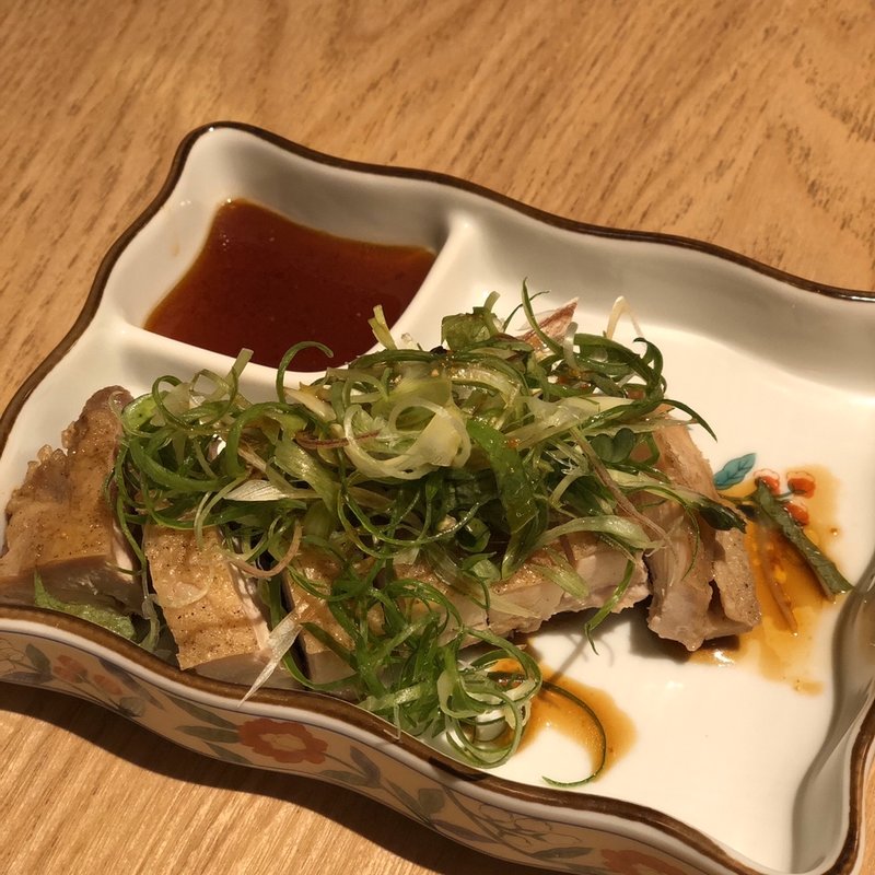 鶏ざく(しのぶ庵 新大阪駅店)