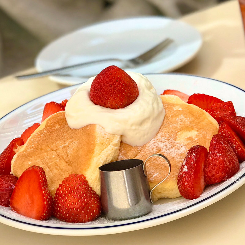 奇跡のパンケーキ　ストロベリー(FLIPPER'S 自由が丘店)