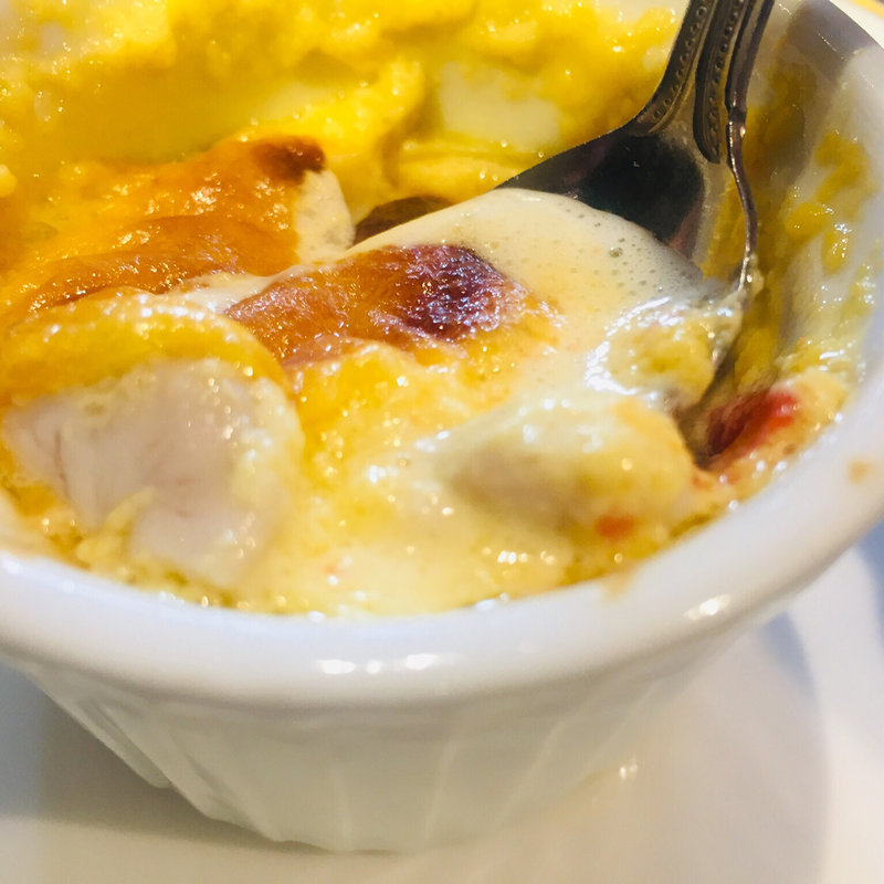 北海道産白子のサバイヨングラタン(フランス厨房 旬彩 中央駅店 )