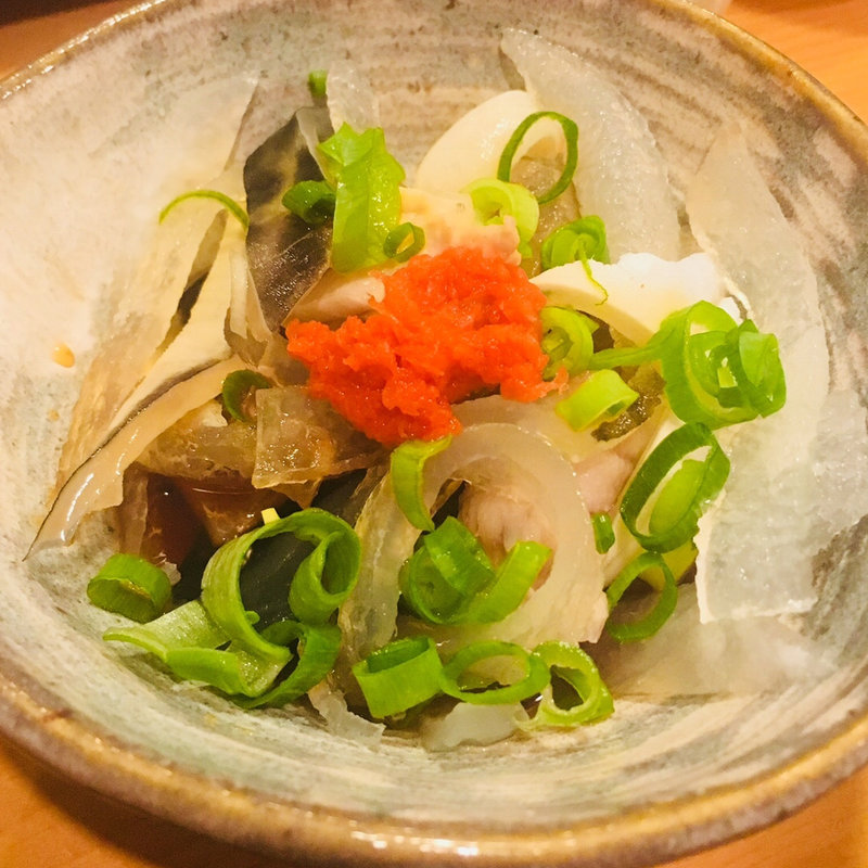 ふぐの湯引き(あじ平 )