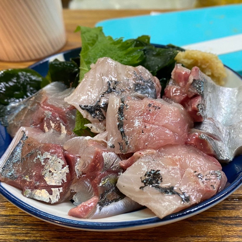 いわしの刺身(大衆酒場 増やま)