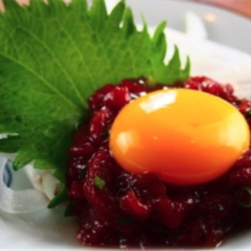 桜ユッケ(串屋横丁 浅草橋2号店)