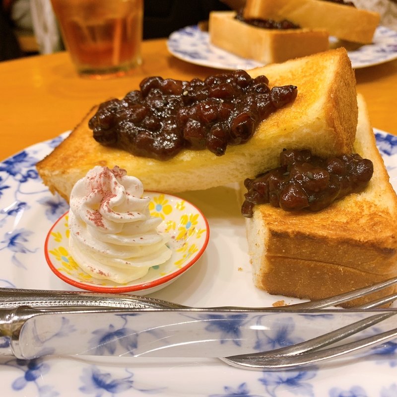 小倉モーニングセット(珈琲店 長靴と猫)