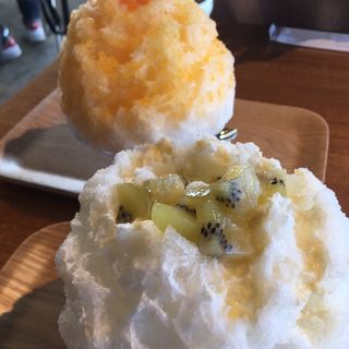 キウイのかき氷(ひむろ(KAKIGORI CAFE ひむろ))