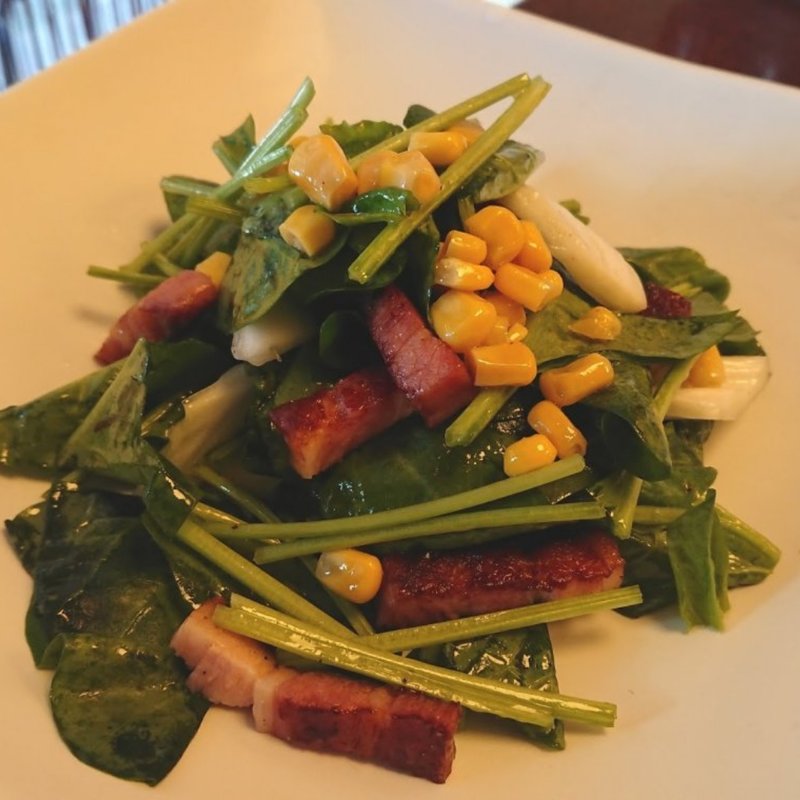 ほうれん草のサラダ(阿倍野 明石焼き たこつぼ)