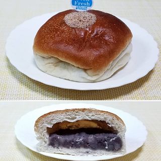 北海道小豆の粒あんパン(コモディイイダ赤塚新町店)