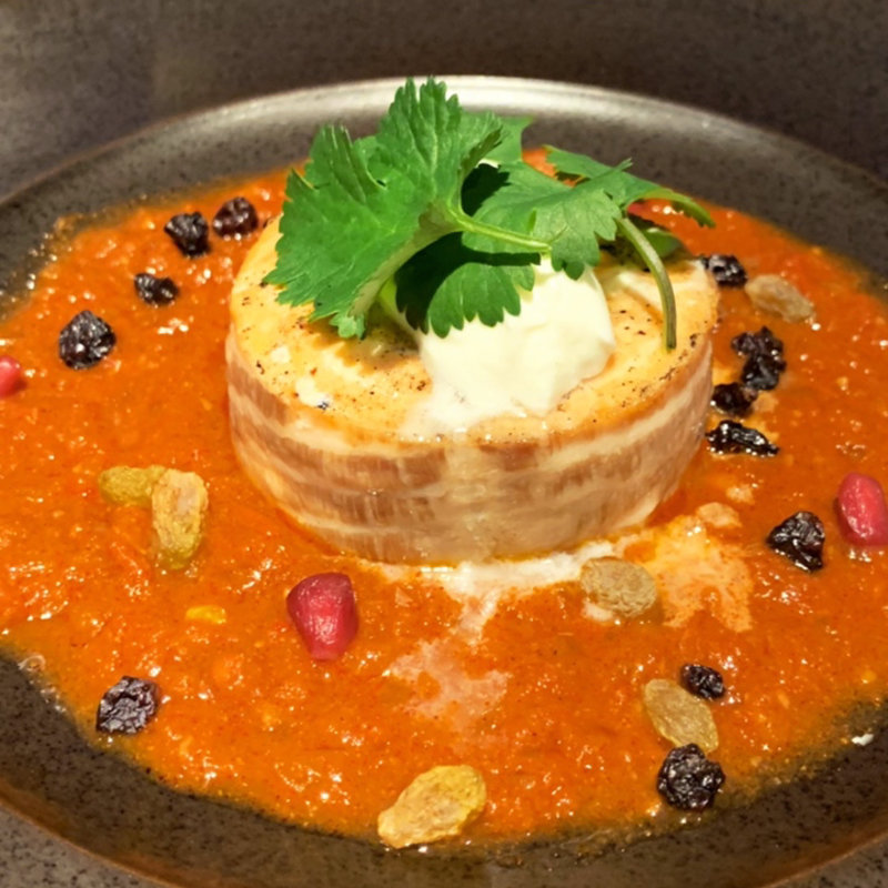 エルサレムのサーモンステーキ(CARVAAN)