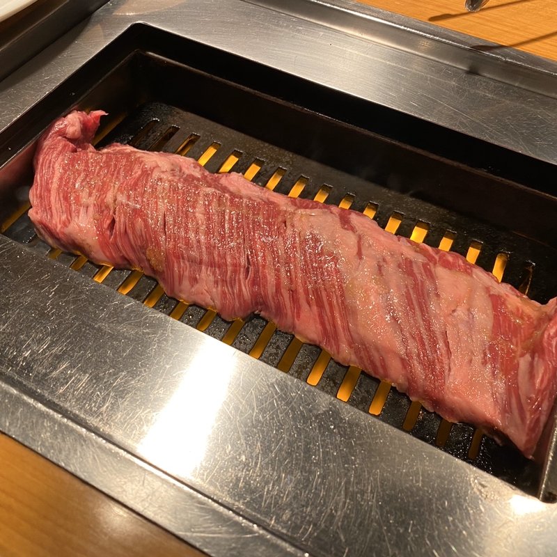 ハラミ(焼肉 名門(メイモン)ホルモン)