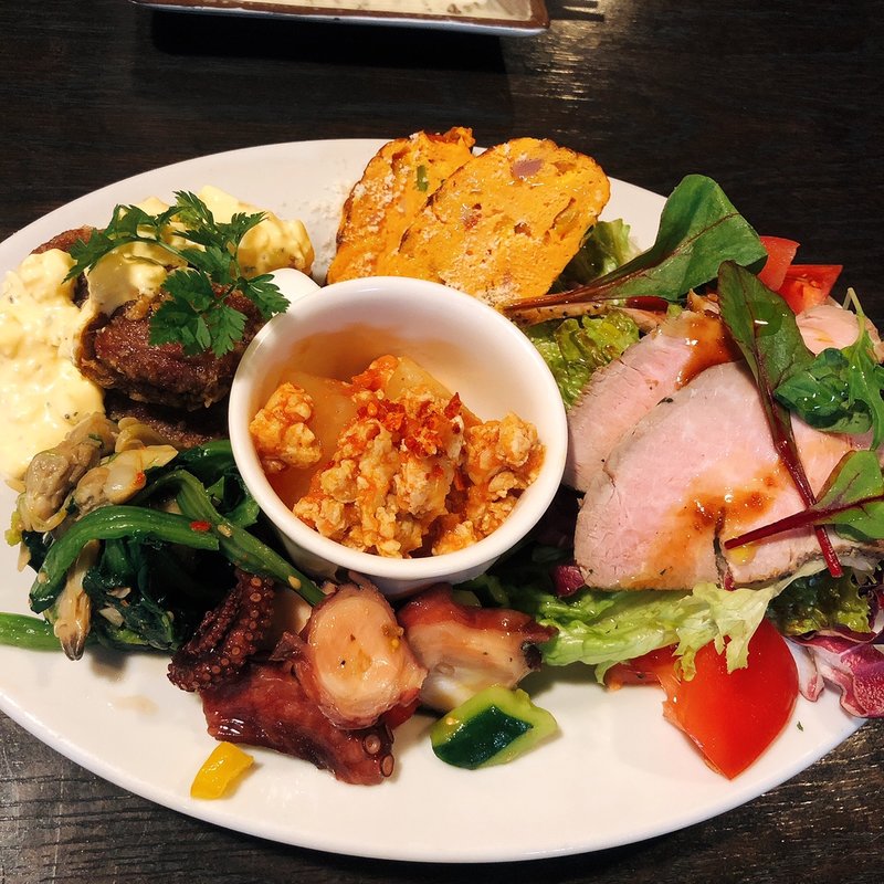 前菜5種盛り(哲剣)