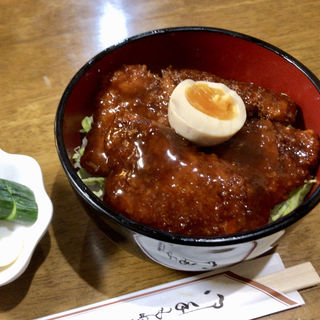 豚ヒレカツ丼(ソース味)(天勝)