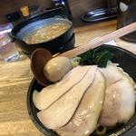 濃厚鶏白湯つけ麺(麺屋時茂)