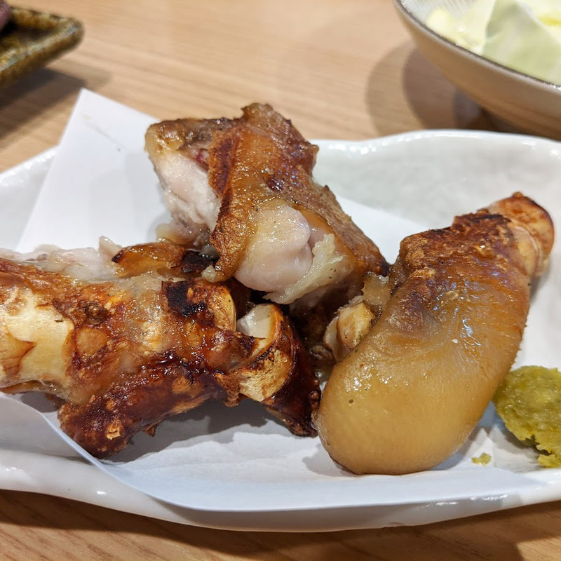 豚足焼き(焼とり赤兵衛 姪浜店)