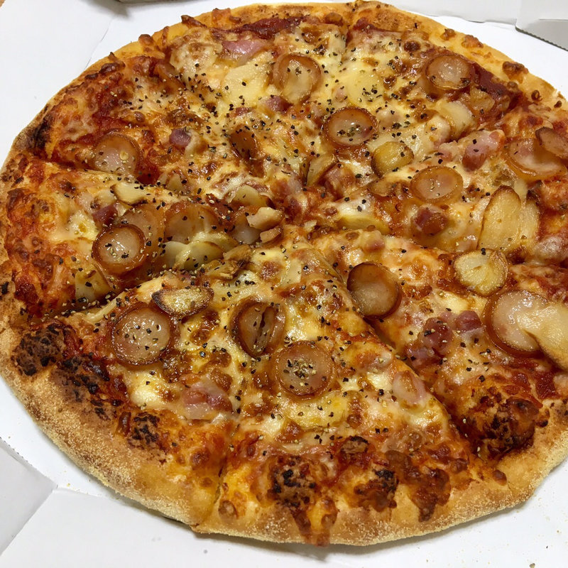 ガーリック・マスター M(ドミノ・ピザ 荒巻本沢店)