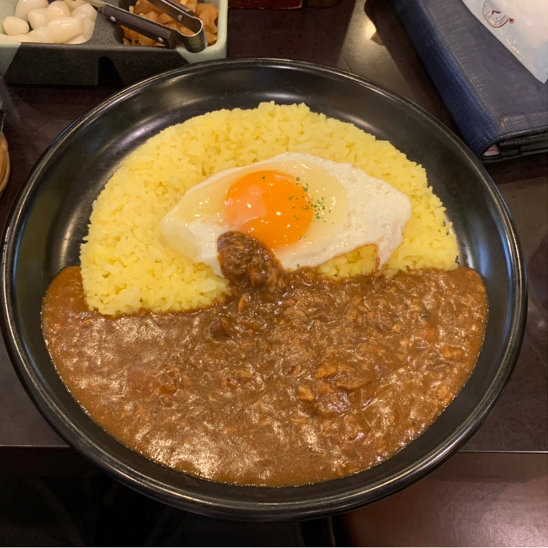 ツナカレー　エッグトッピング(つぼやきカレー キートン )