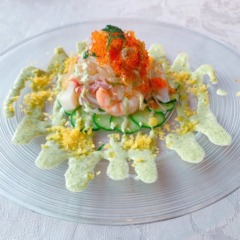 麗穂風海鮮サラダ(中国飯店 麗穂)