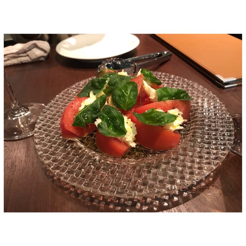 トマトとモッツァレラのパンツァネッラ(チーズレストラン DAIGOMI （ダイゴミ）)