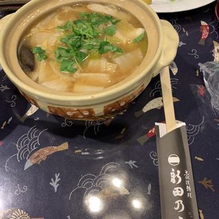 おっきりこみうどん(新田乃庄・寒山亭 )