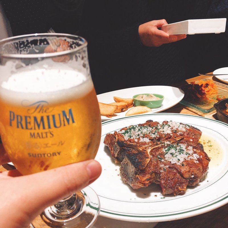 TボーンステーキNYスタイル1キロ(俺のビストロ＆bakery 心斎橋)