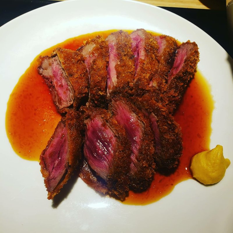 牛カツランチ(酒喜 まっとうや)