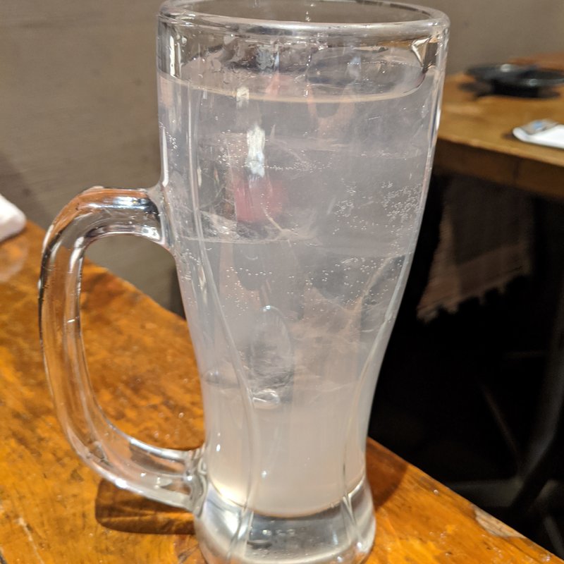 レモンサワー(魚屋がぶ)