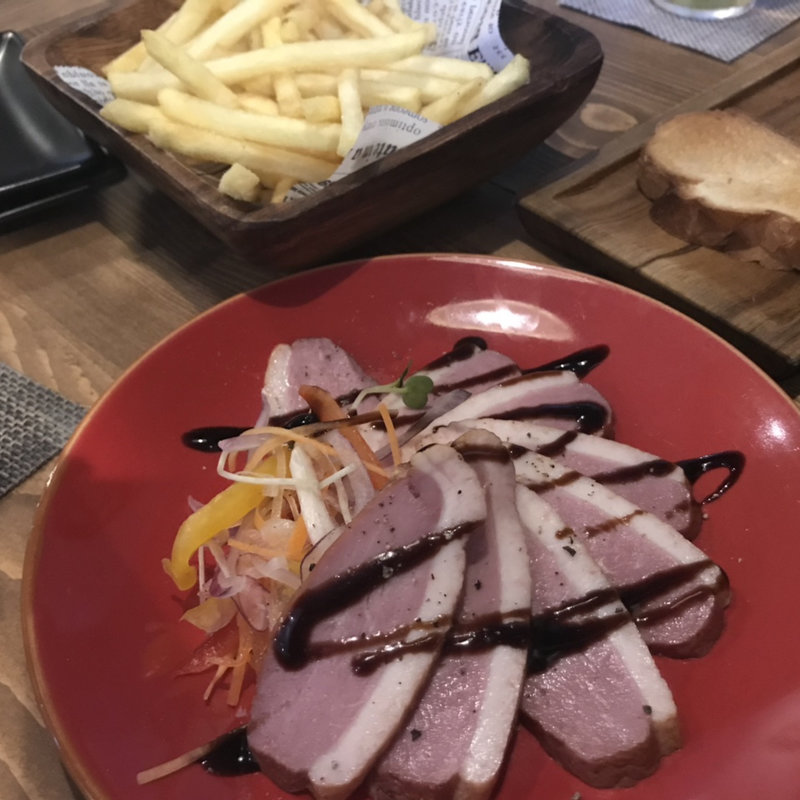 合鴨のロースト(087cafe ~OHANA~)